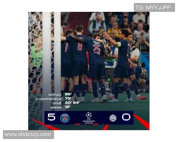 国米逆袭巴黎圣日耳曼6比2乌龙球成比赛转折点引爆全场热情